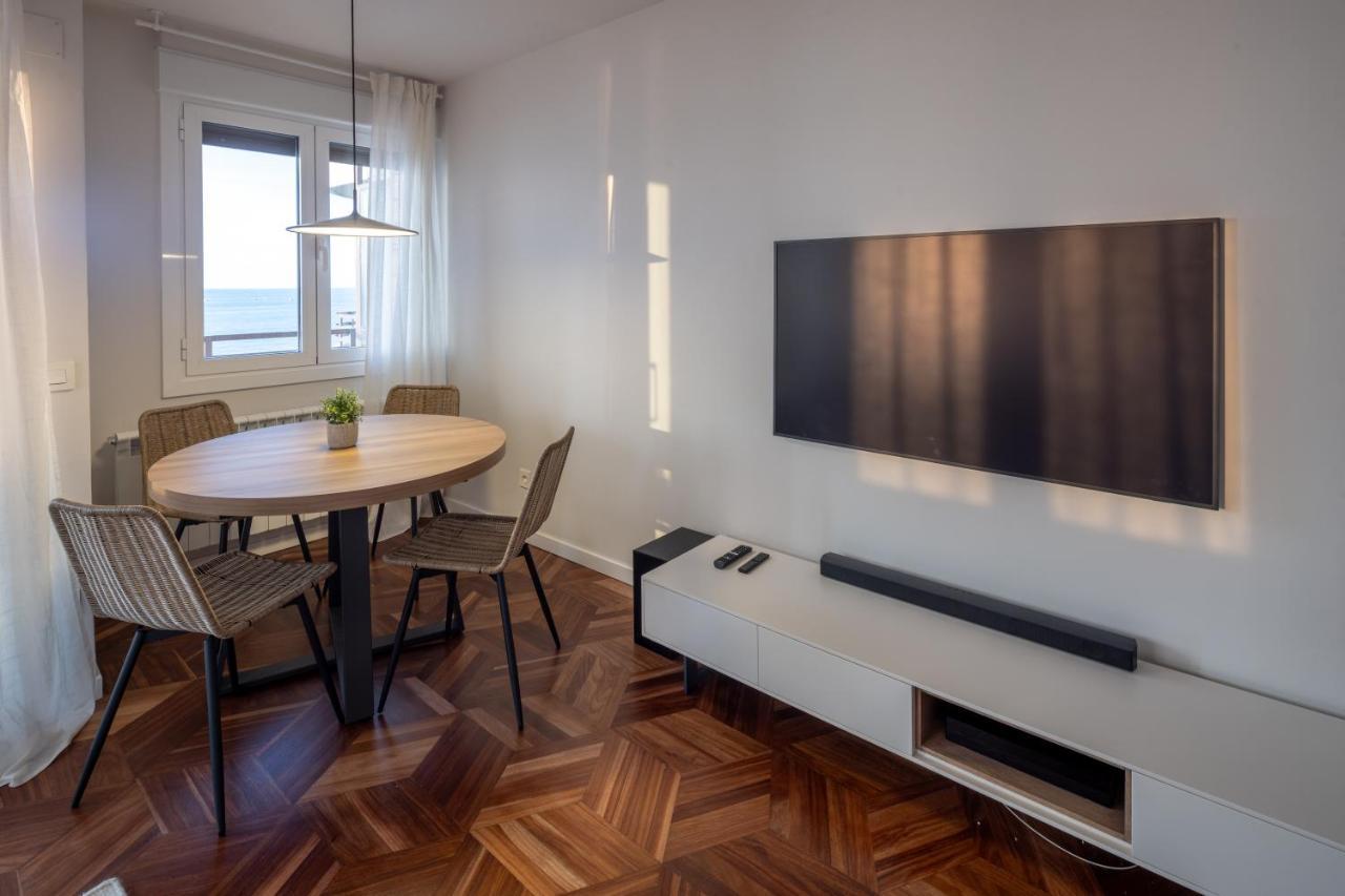 Zarautz Beach With Parking By Aston Rentals Bagian luar foto
