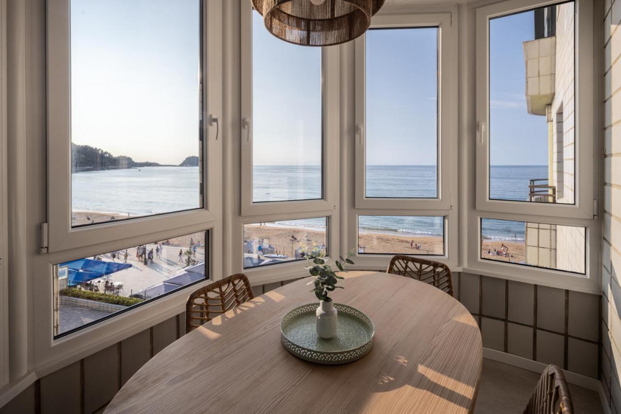 Zarautz Beach With Parking By Aston Rentals Bagian luar foto